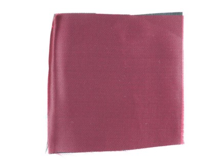 Red fabric sample