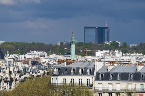 View from the Institut du Monde Arabe