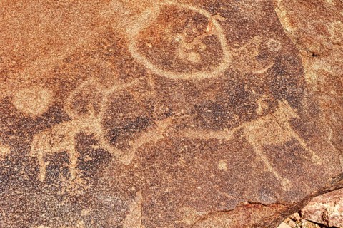 Rock engravings