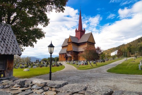 Ringebu Stave Church in Gudbransdalen