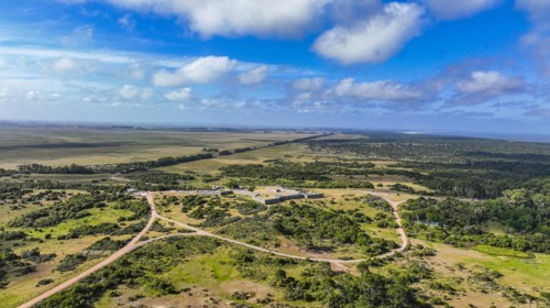 Aerial of the Fort of Santa Teresa