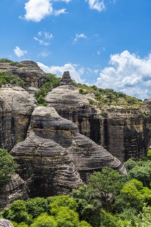Sandstone cliffs at Pedra Furada