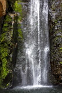 Beautiful and paradisiacal waterfall of Veu da Noiva