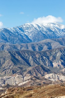 San Gabriel Mountains Landscape near Los Angeles
