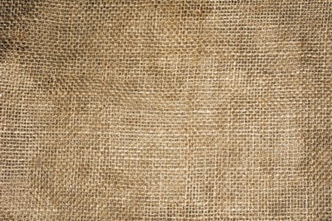 Burlap as a background for photographing