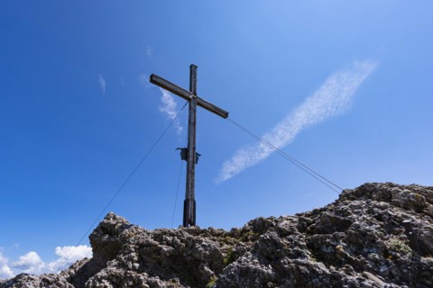 Summit cross on the Baerenkoepfle