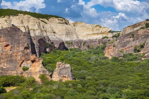 Stone arch at Pedra Furada