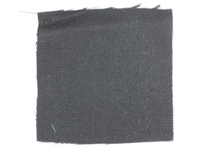 Black fabric sample