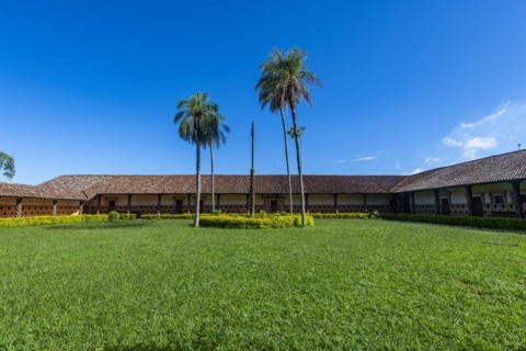 Inner Yard of the mission of Concepcion