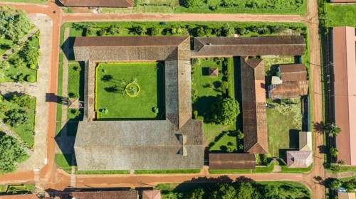 Aerial of the Concepcion mission