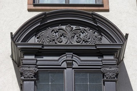 Detail of a historic choir