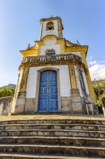 Historic church with its stairs