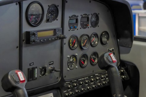 Classic pilot instrument panels