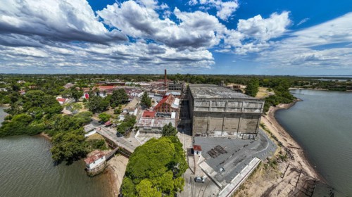 Aerial of the Unesco site