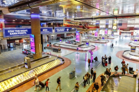 Terminal of Las Vegas Airport