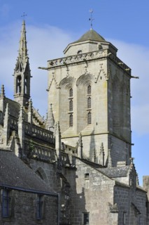 The Saint Ronan church at Locronan