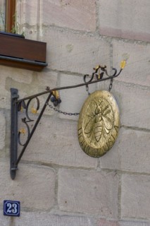 Historical nose sign from the Honey House