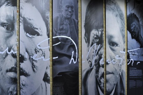 Exhibition in the church of the Congregation of Sacred Hearts