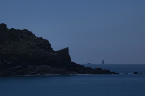 View of the coast towards the Celtic Sea in Le Conquet