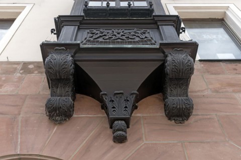Detail of the historic choir