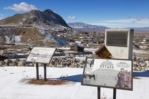 View over the Historic Mining Park