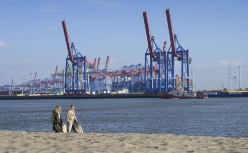 Elbe beach