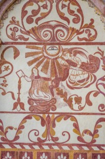 Painted fron portal