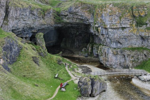 Entrance of Smoo Cave