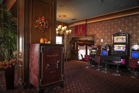 Safe and slot machines at America's most enchanted hotel Mizpah