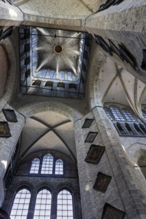 Interior of the Saint Bavo Cathedral
