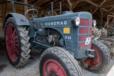 Vintage tractor