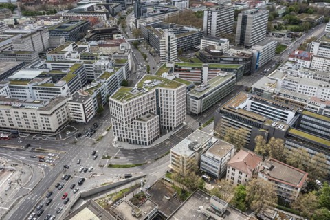 Intersection Heilbronner Strasse