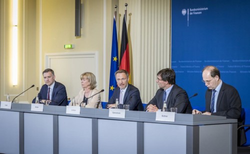 Press conference after the meeting of the Stability Council at the Federal Ministry of Finance with Christian Lindner