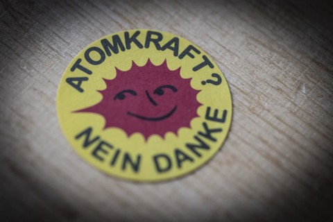 Nuclear Power No Thanks Sticker