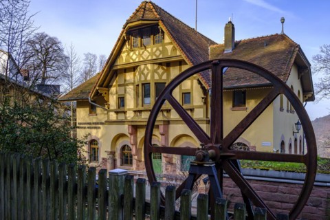 Molkenkur mountain railway station of the Heidelberg Kleinen Gaisberg mountain railway