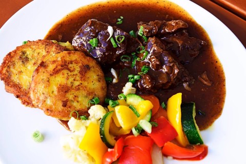 Typical Bavarian meat dish