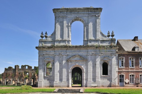 Ruins of the Aulne Abbey