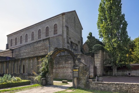 4th century basilica and former monastic church of Saint-Pierre-aux-Nonnains in the city Metz