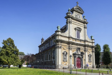Our Lady of Hooie church in the small beguinage O. L. V. Ter Hooyen