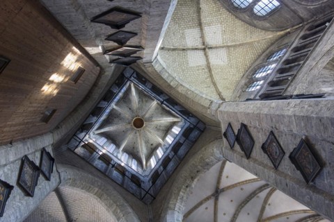 Interior of the Saint Bavo Cathedral