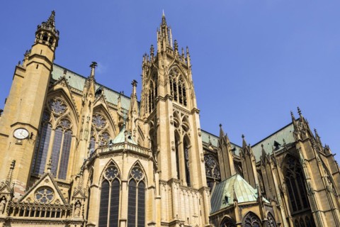French Gothic Cathedral of Saint Stephen of Metz
