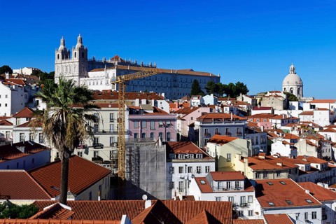 View from Miradouro de Santa Luzia