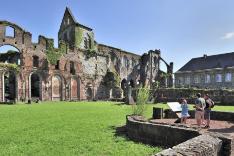Ruins of the Aulne Abbey