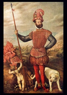 Portrait of a distinguished Italian warrior