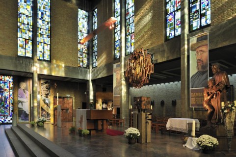 The church of the Congregation of Sacred Hearts