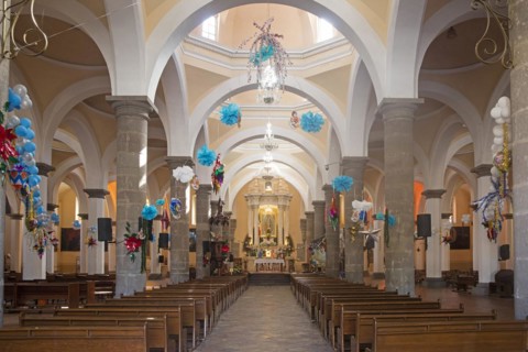 Main altar in the Capilla Real