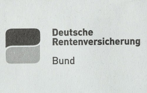 Lettering with logo