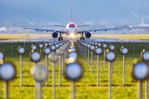 Aircraft on the tarmac