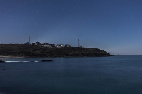 View of the coast towards the Celtic Sea in Le Conquet