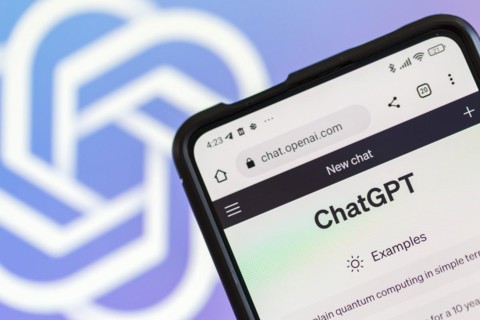 ChatGPT artificial intelligence AI Chat GPT artificial intelligence AI with logo by OpenAI in Stuttgart